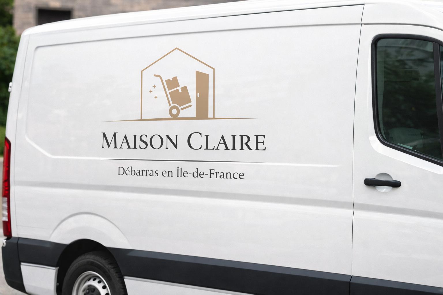 Camion Maison Claire Débarras — intervention en Île-de-France